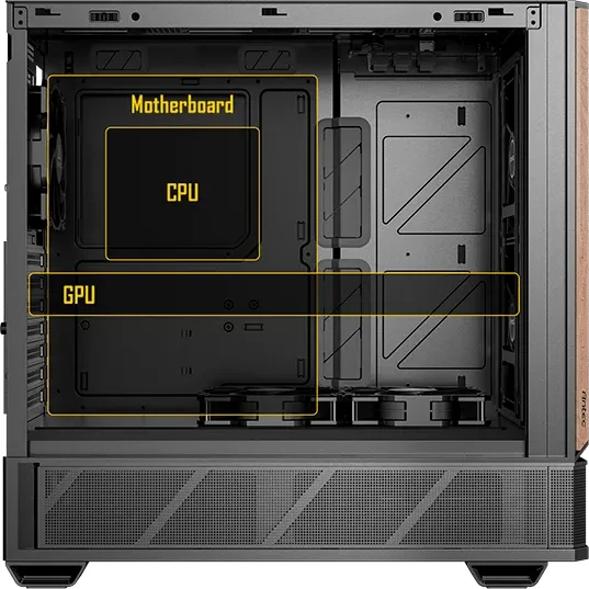 Antec P30 Air, Glasfenster