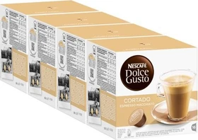 Nestlé Nescafe Dolce Gusto Espresso Cortado Kaffeekapseln, 64 Stück (4x 16 Stück)