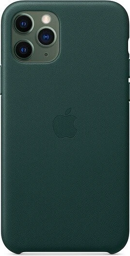 Apple Leder Case für iPhone 11 Pro waldgruen