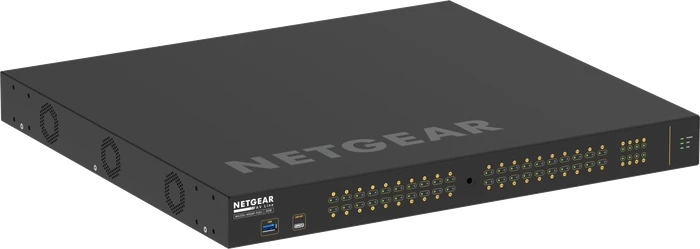 Netgear AV Line M4250 Rackmount Gigabit Managed Switch, 40x RJ-45, 8x SFP, 480W PoE+