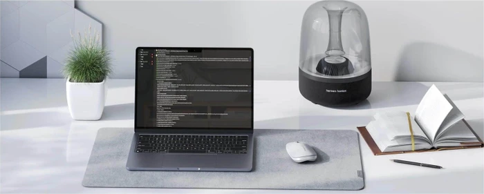 Alogic Echelon USB-C Rechargeable Wireless Mouse weiß, USB/Bluetooth