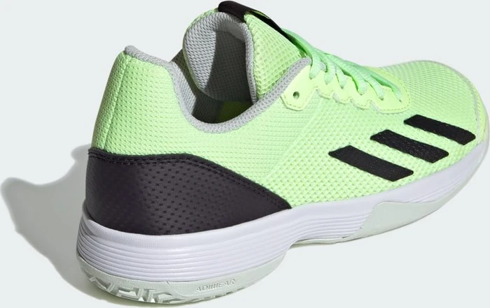 adidas Courtflash green spark/aurora black/lucid lemon (Junior)