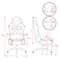 Diablo Chairs X-Ray 2.0 King Gamingstuhl, schwarz/grau Vorschaubild