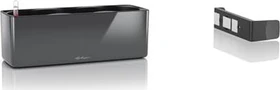 Lechuza Cube Glossy Triple anthrazit hochglanz