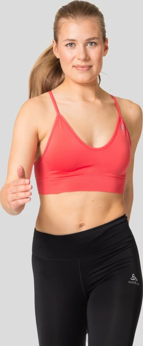 Odlo Padded Seamless Soft 2.0 Sport-BH cayenne (Damen)