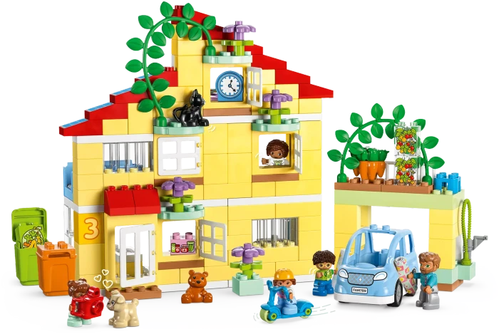 LEGO DUPLO - 3-in-1-Familienhaus