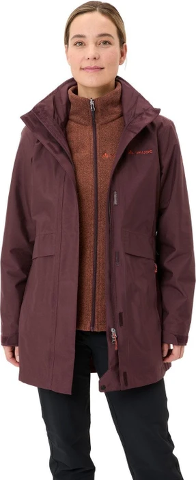 Vaude Idris 3in1 IV Funktionsmantel dark oak (Damen)