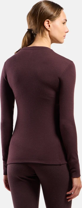 Odlo Natural Merino 260 Baselayer Funktionsshirt langarm fudge (Damen)