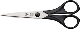 PAUL Scherenmanufaktur Handarbeitsschere Komfort, Universalschere/Bastelschere/Stoffschere, 161mm, schwarz