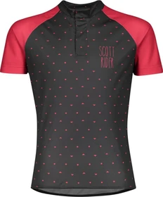 Scott RC Team Trikot kurzarm dark grey/lollipop pink (Junior)