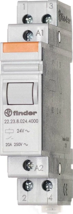 Finder Installationsrelais 1S 20A 12V DC