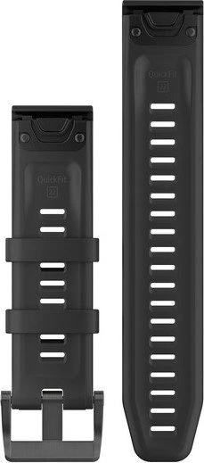 Garmin Ersatzarmband QuickFit 22 Silikon schwarz