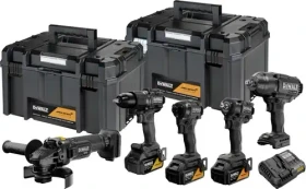 DeWalt DCK5222MP3T-QW Kombopack Akku-Maschinenset inkl. Koffer + 3 Akkus 5.0Ah