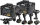 DeWalt DCK5222MP3T-QW Kombopack Akku-Maschinenset inkl. Koffer + 3 Akkus 5.0Ah