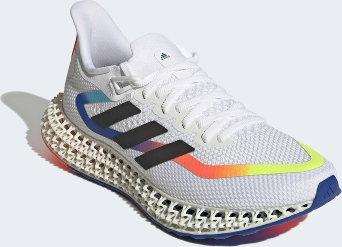 adidas 4DFWD 2 cloud white/core black/power blue (Herren)