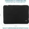 Mobilis Skin 12.5-14" Sleeve Notebook-Hülle, schwarz/grau Vorschaubild