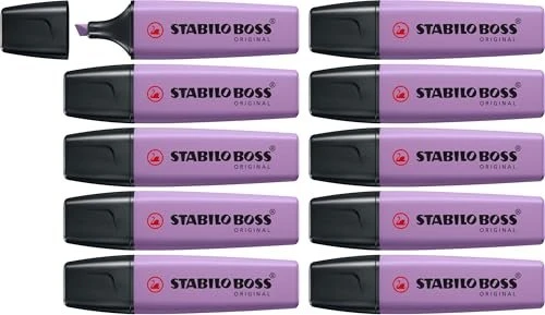 STABILO Boss Original NatureColors Wildflower Edition burgunderrot