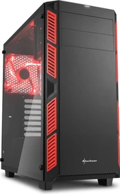 Sharkoon AI7000 Glass rot, Glasfenster