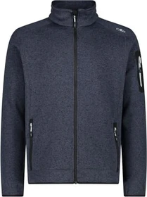 CMP Melange Knit Tech Heavy Fleece Jacke antracite/nero (Herren)