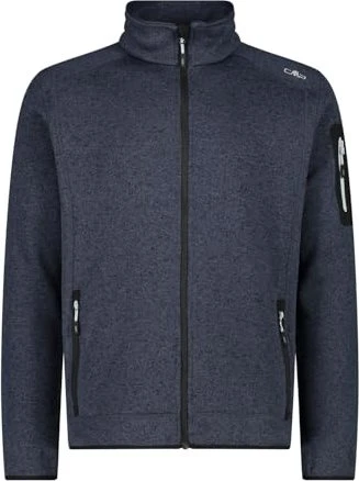 CMP Melange Knit Tech Heavy Fleece Jacke antracite/nero (Herren)