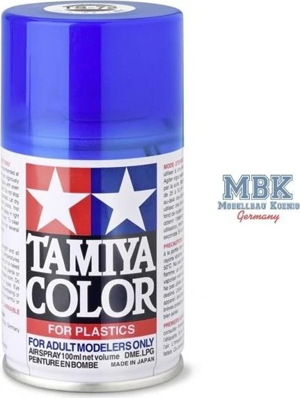 Tamiya Acryl Spray Color TS-72 clear blue, 100ml