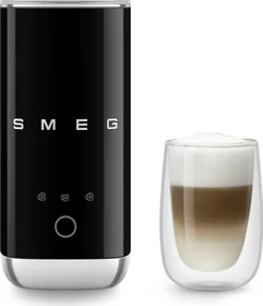 Smeg MFF02BLEU elektrischer Milchaufschäumer