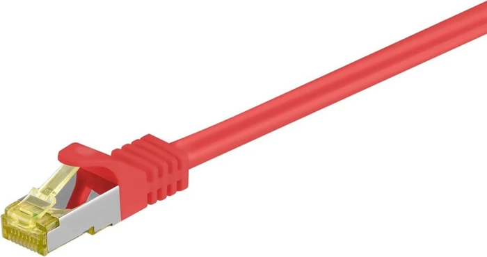 goobay Patchkabel, Cat7/Cat6a, S/FTP, RJ-45/RJ-45, 2m, rot