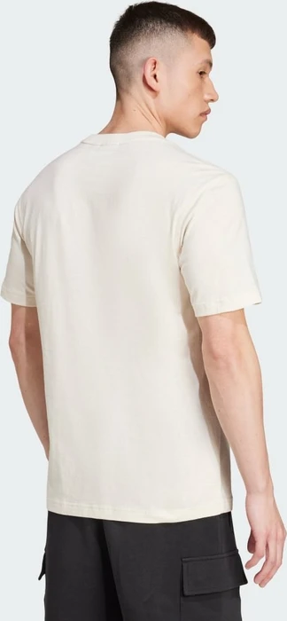 adidas Trefoil Essentials T-Shirt kurzarm wonder white (Herren)