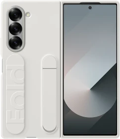 Samsung Silicone Case für Galaxy Z Fold6 weiß