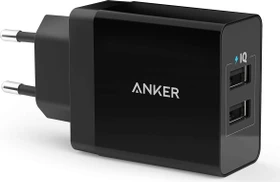 Anker PowerPort 2 24W schwarz