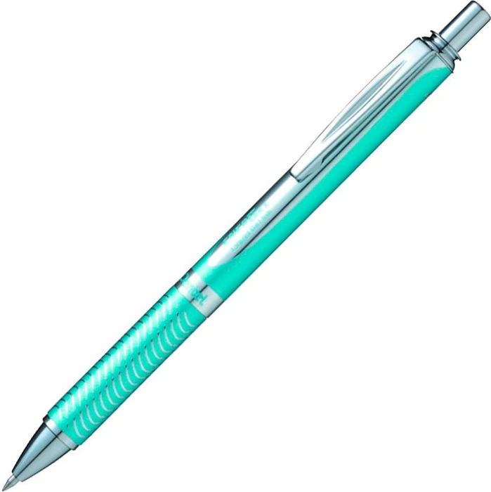 Pentel EnerGel Sterling BL407 Gelroller türkis/silber