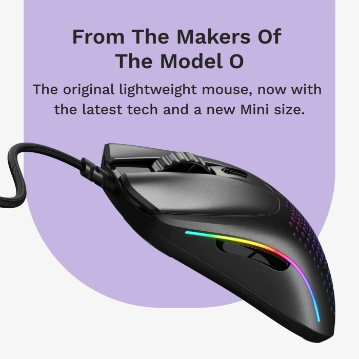 Glorious Model O 2 Mini schwarz matt, USB