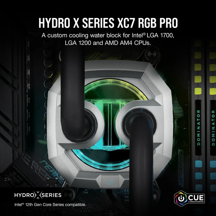 Corsair Hydro X Series XC7 RGB PRO, silber