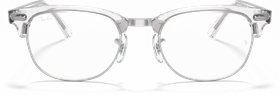 Ray-Ban RB5154 Clubmaster Optics 49mm polished white transparent