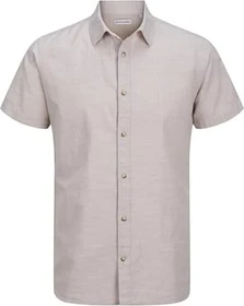 Jack & Jones Comfort Fit Hemd kurzarm crockery (Herren)