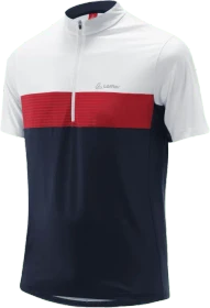 Löffler Scala Half-Zip Trikot kurzarm dark blue (Herren)