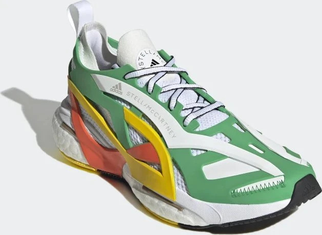 adidas Solar Glide by Stella McCartney green/cloud white/semi impact orange (Damen)