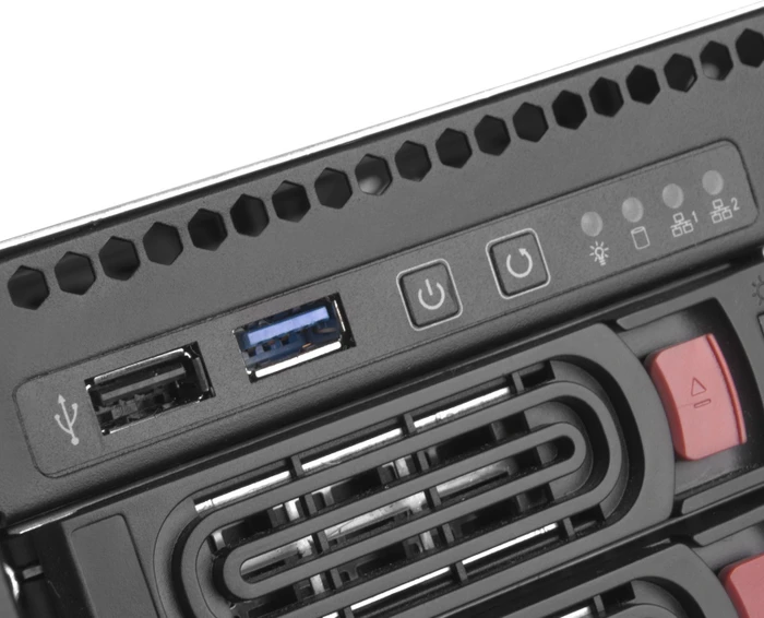 SilverStone RM22-308, Rackmount Storage, schwarz/grau, 2HE, ATX