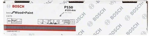 Bosch Professional C470 Best for Wood and Paint Wand-/Deckenschleifblatt