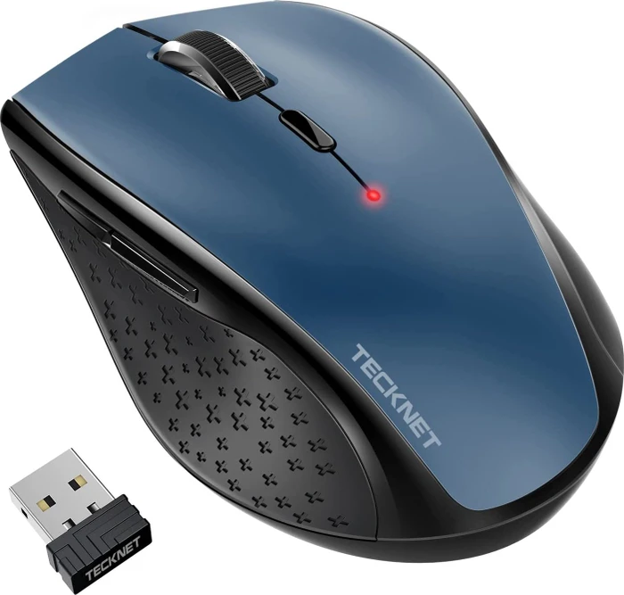 TeckNet Classic 2.4G Wireless, blau, USB