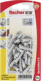 fischer S 5x25 K Spreizdübel, 5x25mm, 50 Stück