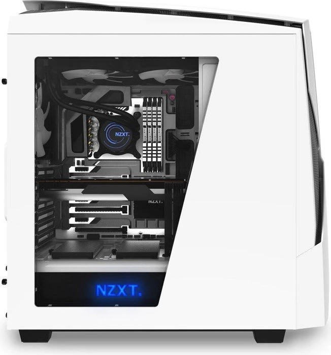 NZXT Noctis 450 weiß, Acrylfenster