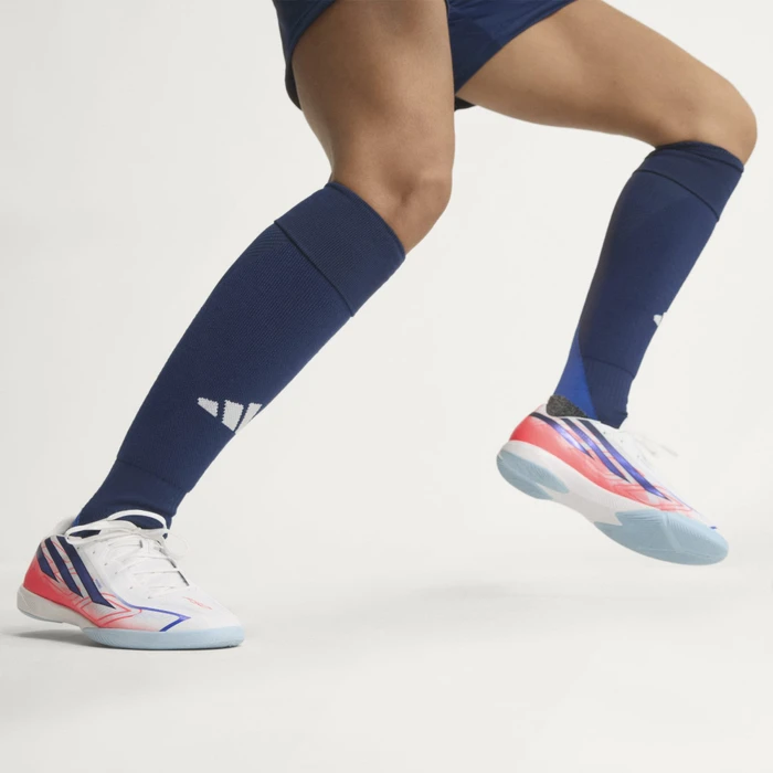 adidas F50 Hyperfast League cloud white/solar purple/solar turbo