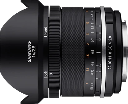 Samyang MF 14mm 2.8 MK2 für Canon EF
