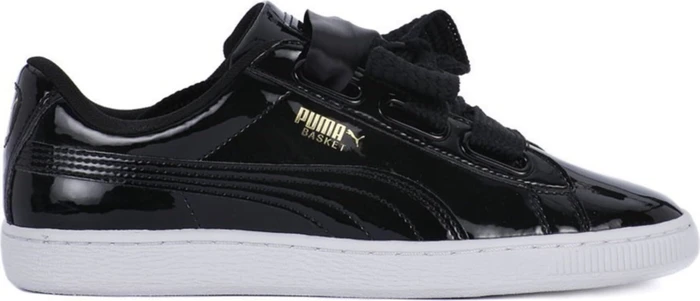 Puma Basket Heart Patent puma black