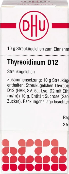 DHU Thyreoidinum D12 Globuli, 10g