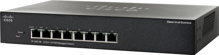 Cisco SF300 Desktop Managed Switch, 8x RJ-45