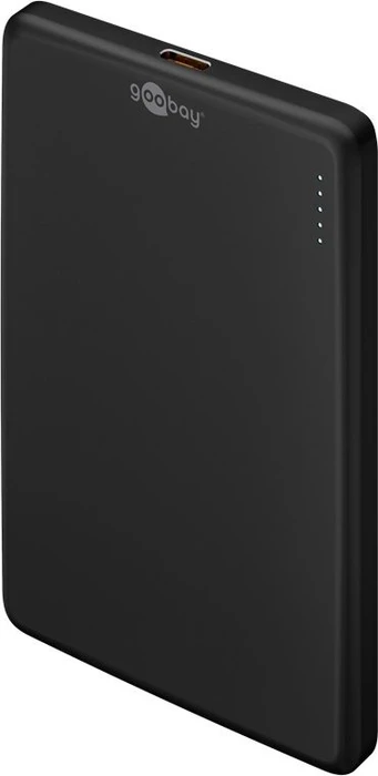 Wentronic Goobay Powerbank magnetisch 5000mAh schwarz