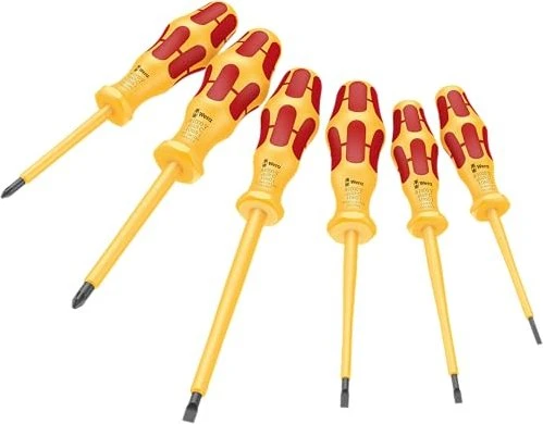 Wera Kraftform Plus Serie 1000 VDE 1060 i/1065 i/6 Schraubendrehersatz, 6-tlg.