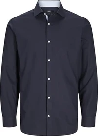 Jack & Jones Slim Fit Hemd langarm night sky (Herren)